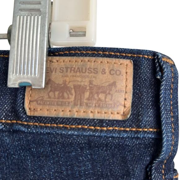 Levis 545 Low Rise Boot Cut Dark Wash Jeans Womens Sz 10 - Picture 14 of 16